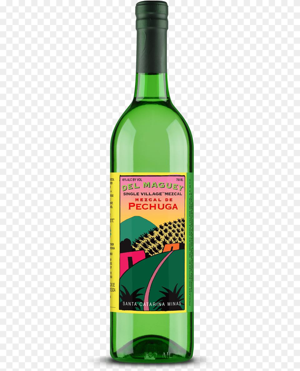 Mezcal Del Maguey Vida, Alcohol, Beverage, Liquor, Bottle Free Png