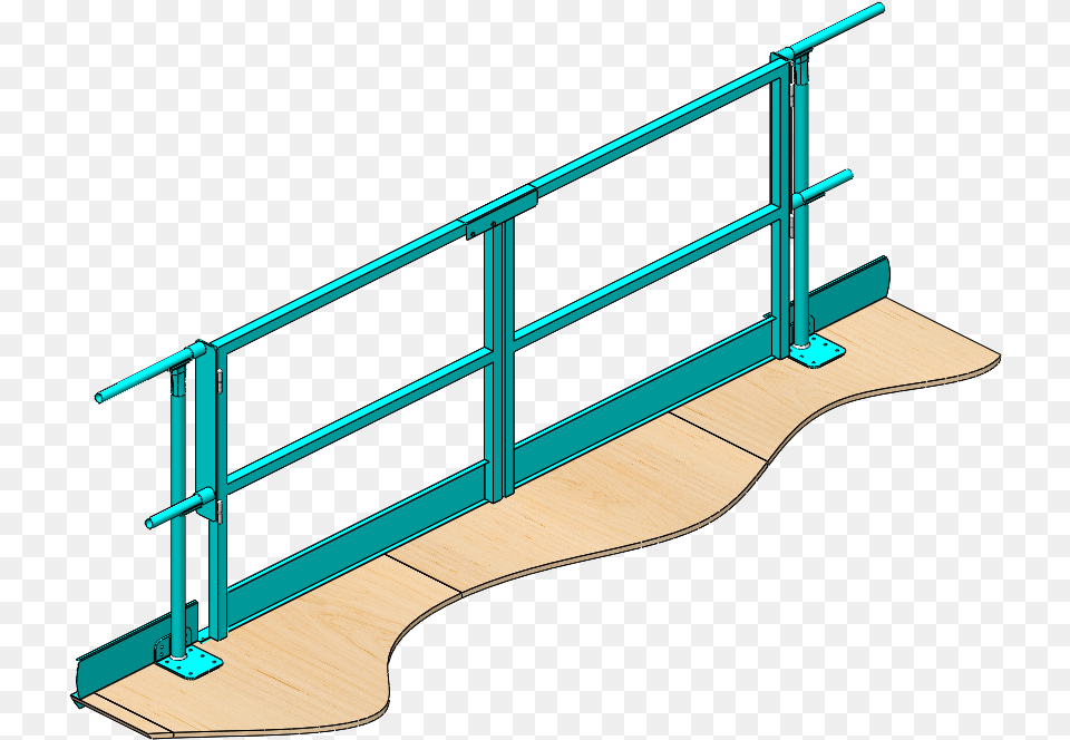 Mezzanine Handrail Handrail, Railing, Machine, Ramp Png Image