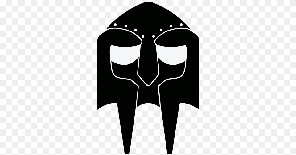 Mf Doom Mask Transparent, Stencil, Logo, Alien, Person Free Png