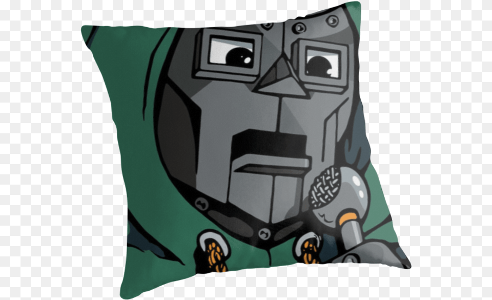 Mf Doomquot Throw Pillows By Trendyteeshirts Mf Doom Operation Doomsday, Cushion, Home Decor, Pillow, Electronics Free Png Download