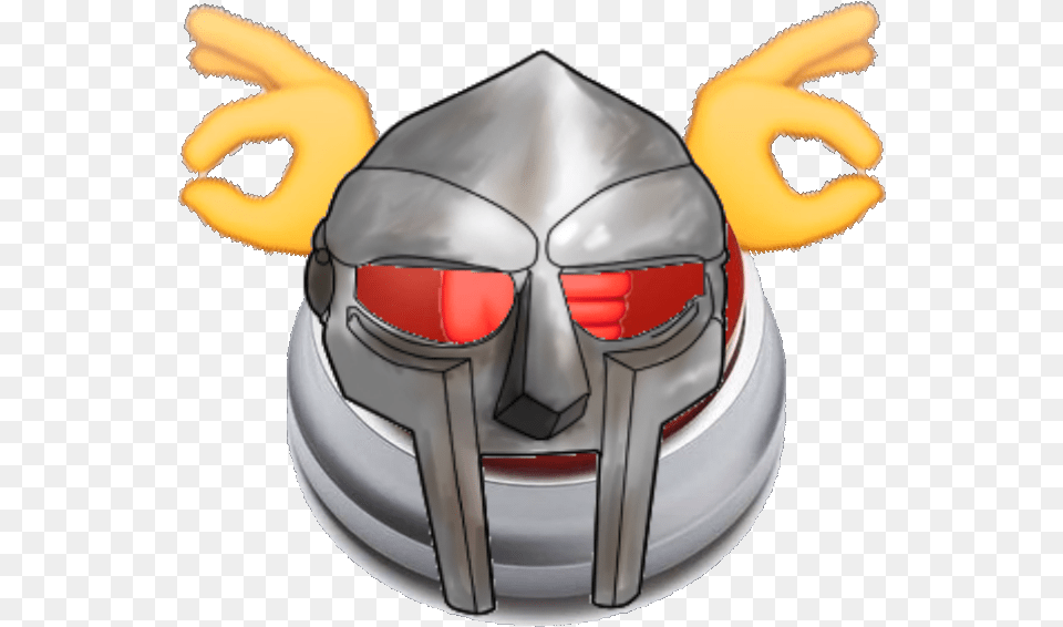 Mf Like Button Mf Doom Mask, Crash Helmet, Helmet Free Png Download