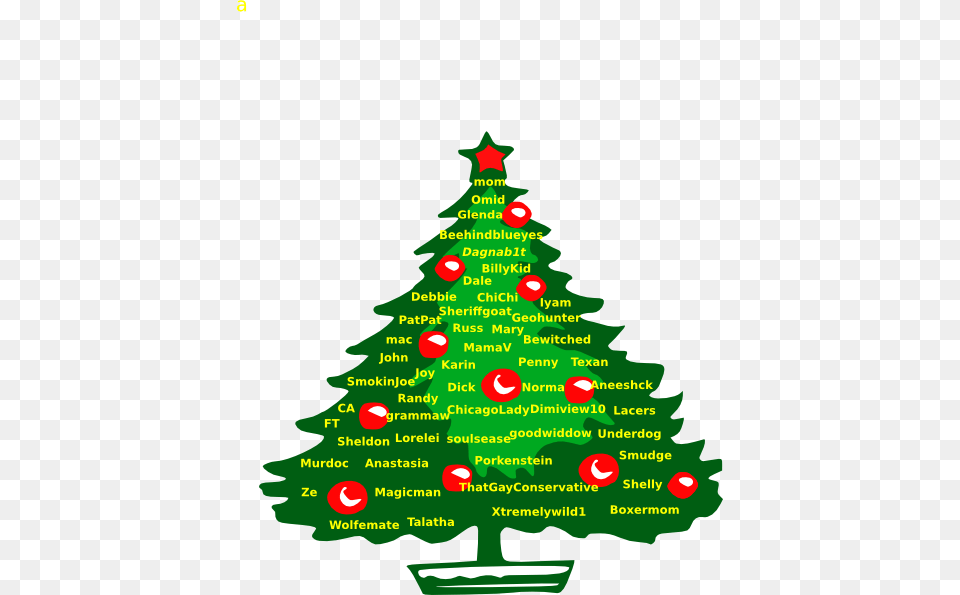 Mff Christmas Tree Clip Art, Plant, Christmas Decorations, Festival, Food Free Png