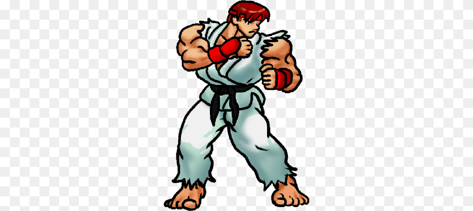 Mfg Jnps Attempted Hi Res Style Redrawn Sprites, Baby, Person, Martial Arts, Sport Png