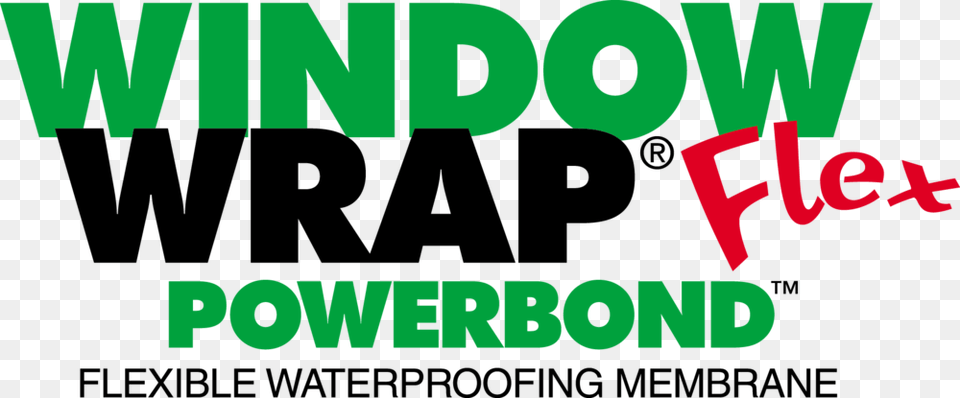 Mfm Building Products Windowwrap Flex Powerbond, Green, Logo, Text Png Image