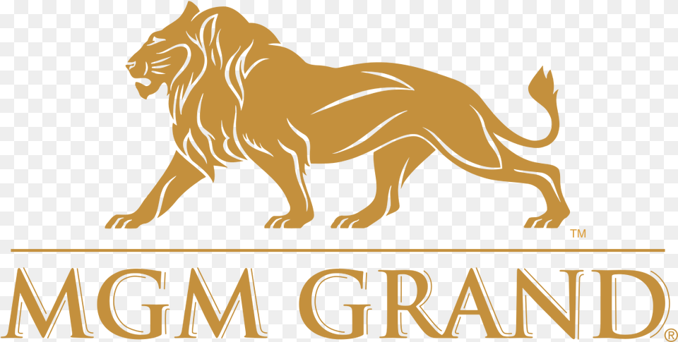 Mgm Grand Las Vegas Logo, Animal, Lion, Mammal, Wildlife Free Png