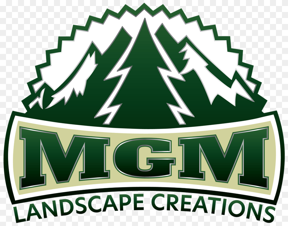 Mgm Landscape Creations Label, Logo, Green, Dynamite, Weapon Free Png