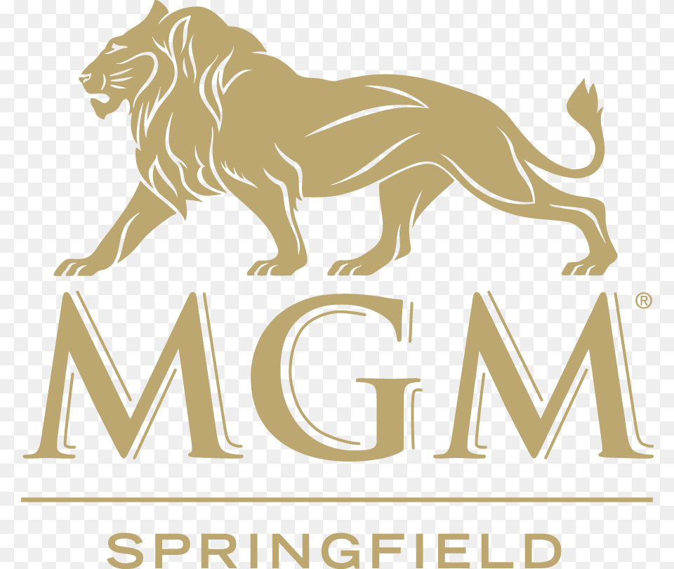 Mgm Springfield Ma Logo, Animal, Lion, Mammal, Wildlife Png