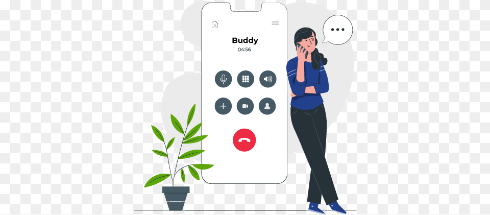Mhb Myhealthbuddy Mobile Phone, Adult, Plant, Person, Woman Png Image
