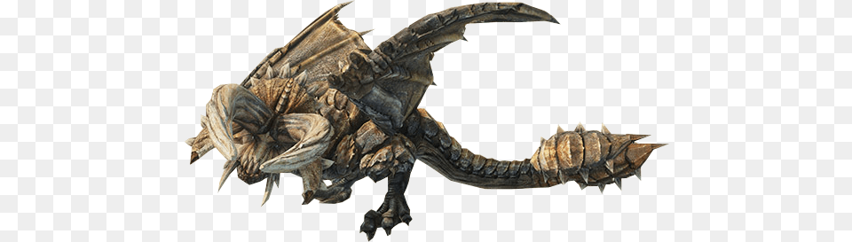 Mho Diablos Render 003 Monster Hunter World Diablos, Dragon, Animal, Lizard, Reptile Free Png Download