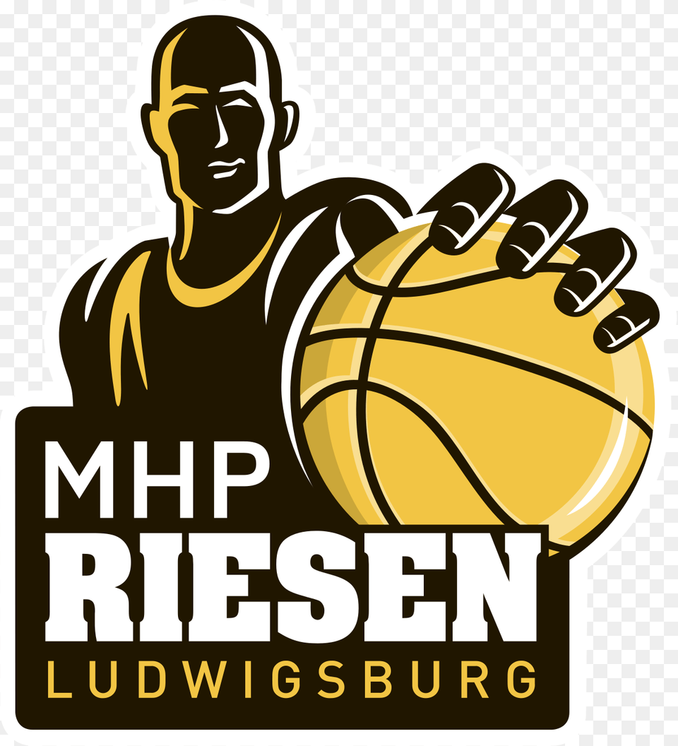 Mhp Riesen Ludwigsburg Logo, Face, Head, Person, Adult Free Png