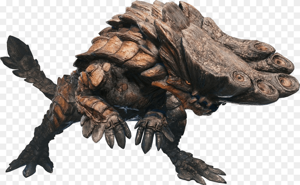 Mhw Barroth Render Monster Hunter World Barroth, Electronics, Hardware, Animal, Reptile Png