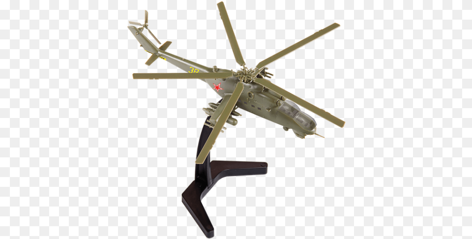 Mi 24v Soviet Attack Helicopter Zvezda Models Mil 24 Russian Attack Helicopter, Aircraft, Transportation, Vehicle, Airplane Free Transparent Png