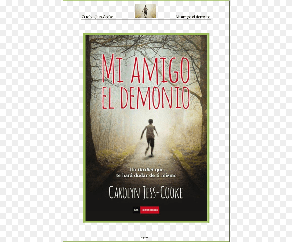 Mi Amigo El Demonio Libro, Walking, Book, Publication, Person Free Transparent Png