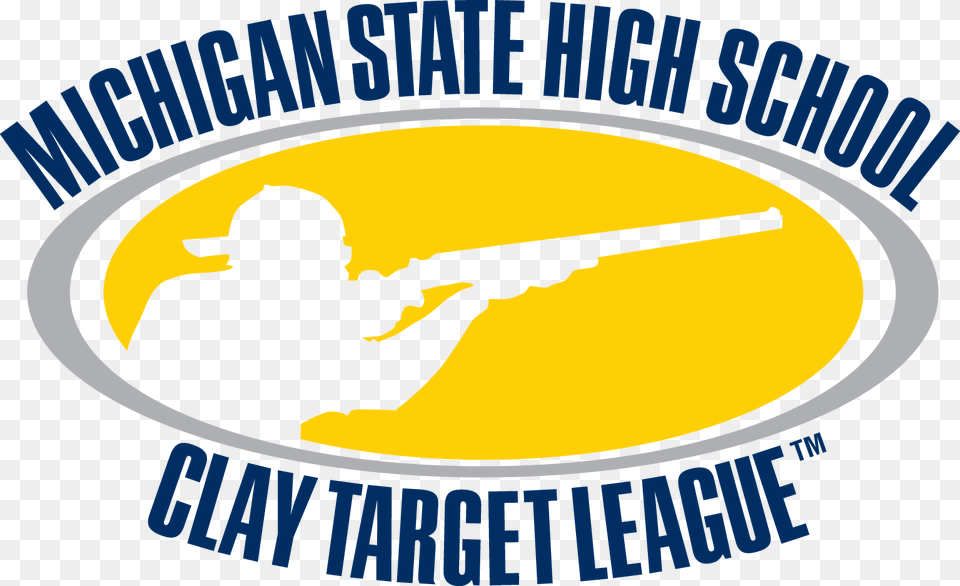 Mi Clay Target Logo Correct Colors Michigan State High School Clay Target League, Firearm, Gun, Rifle, Weapon Free Png