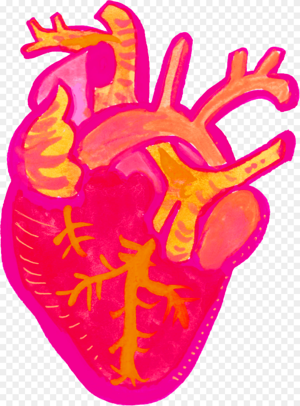 Mi Corazon Ilustradopara Revista Oh Lala Corazon Ilustrado Free Transparent Png