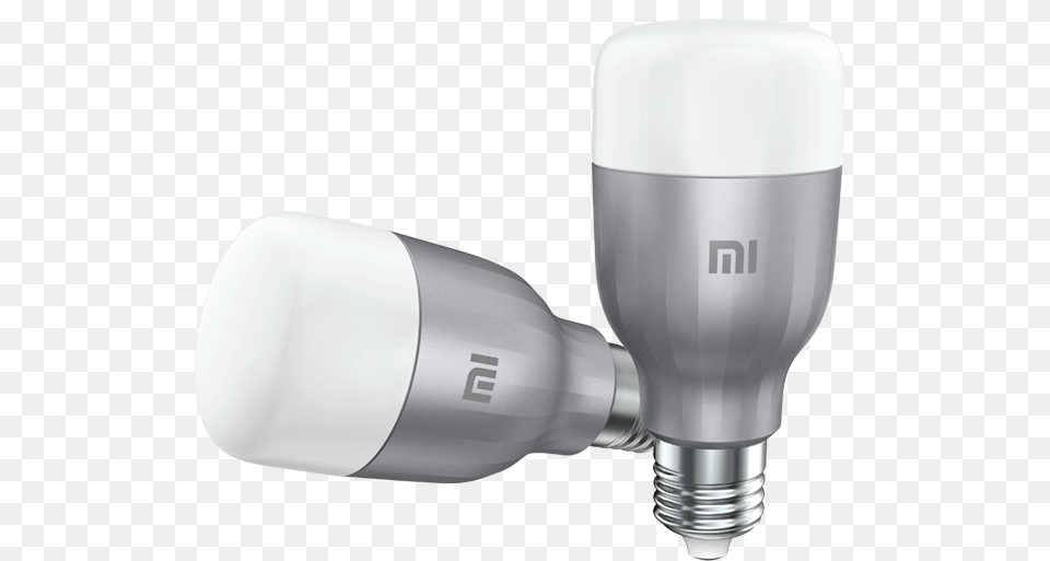 Mi Led Smart Bulb Mi Led Smart Bulb White And Color 2 Pack, Appliance, Blow Dryer, Device, Electrical Device Free Png