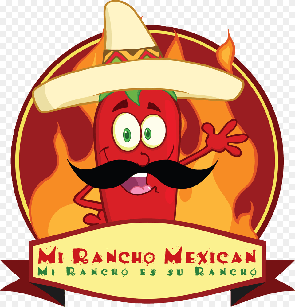 Mi Rancho Authentic Mexican Restaurant Va Cartoon Pepers Mexicaan, Clothing, Hat, Baby, Person Free Png
