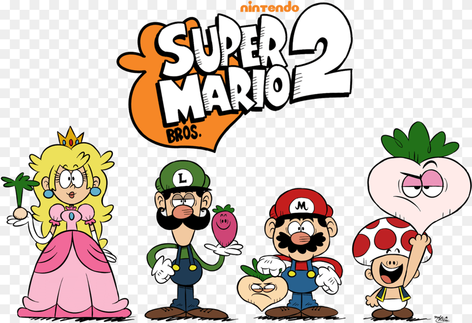 Mi Super Mario Bros Super Mario Bros 2 Art, Baby, Person, Book, Comics Png