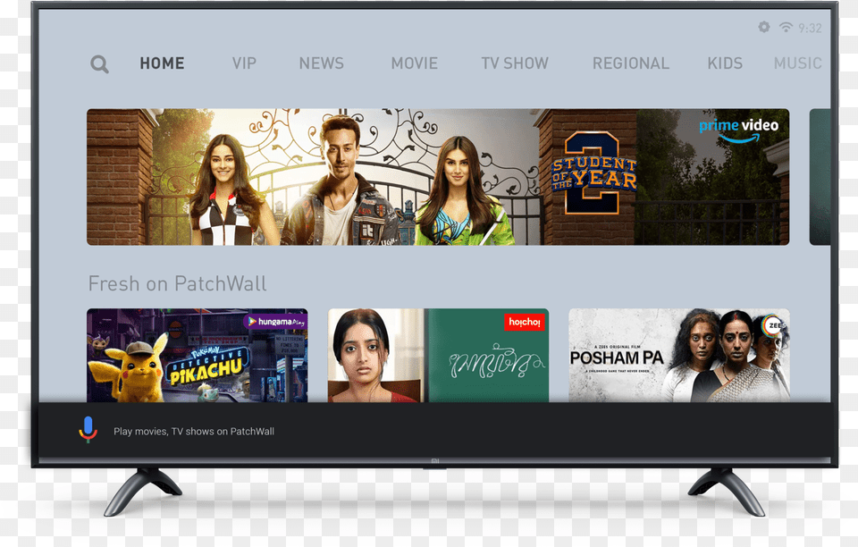 Mi Tv 4x 50 Inch, Adult, Screen, Person, Monitor Png