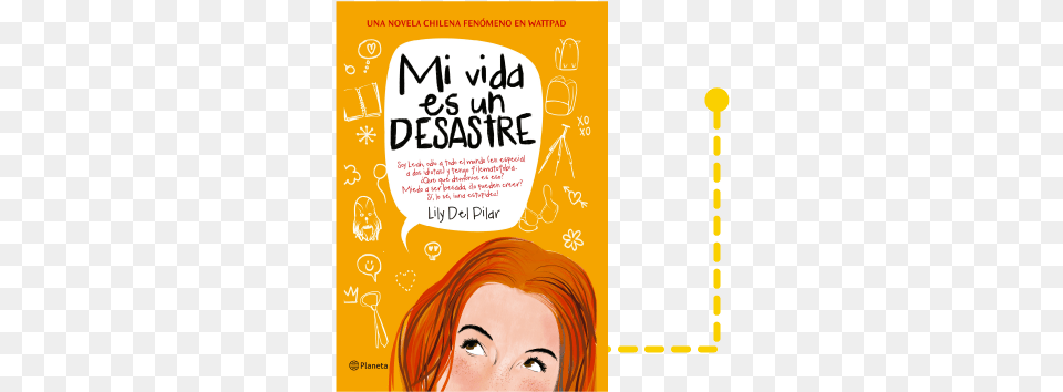 Mi Vida Es Un Desastre De Lili Del Pilar Alcanz Universidad Es Un Desastre, Adult, Publication, Poster, Person Png Image