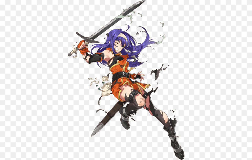Mia Lady Of Blades, Weapon, Sword, Book, Comics Png