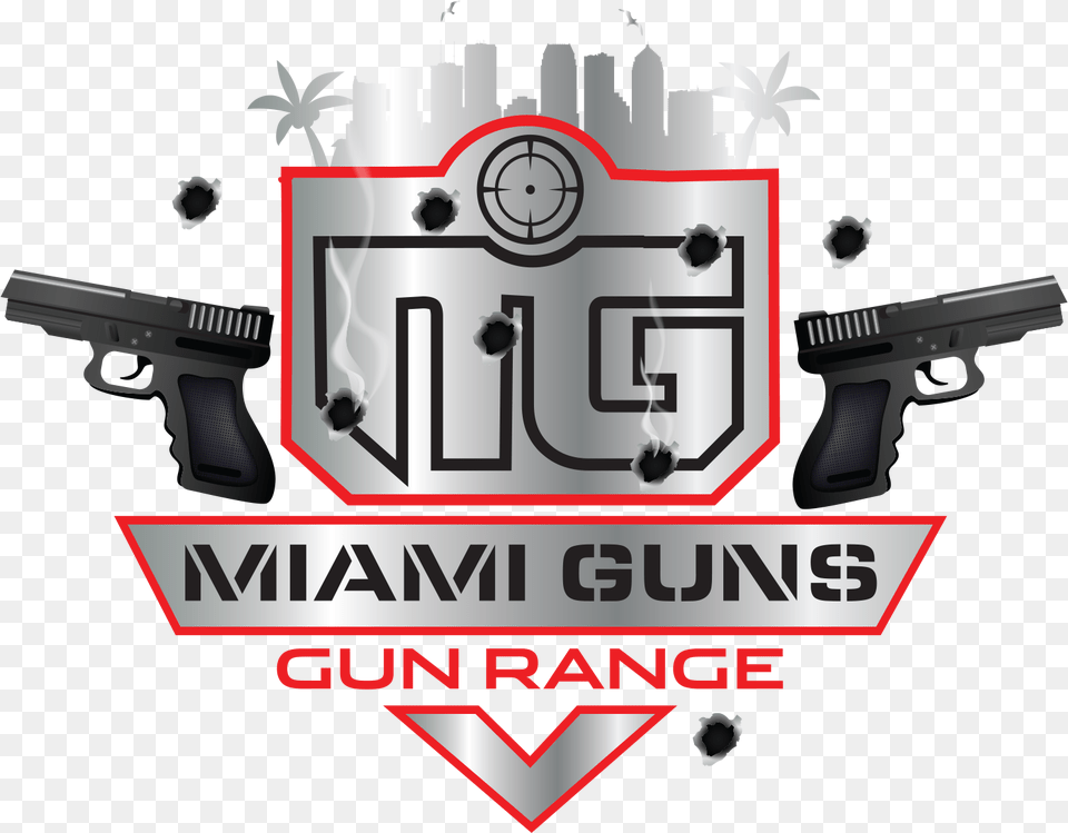 Miami, Firearm, Gun, Handgun, Weapon Free Png Download