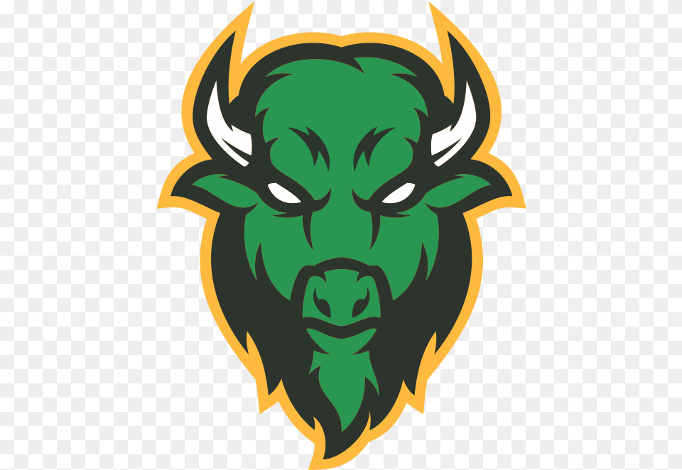 Miami Bison 7225 Baseball Team 7225 Bison Head Logo, Animal, Buffalo, Mammal, Wildlife Free Png
