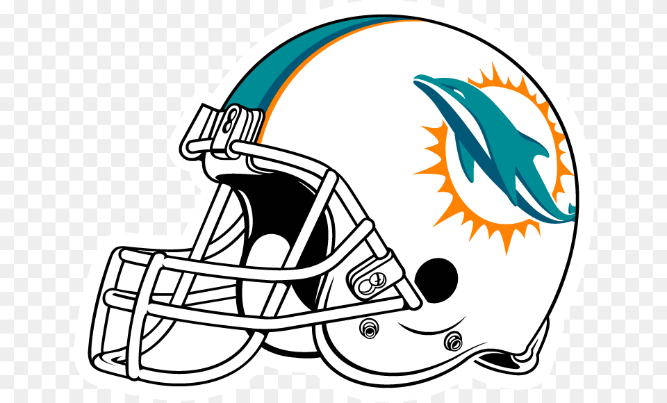 Miami Cliparts, American Football, Football, Football Helmet, Helmet Png Image