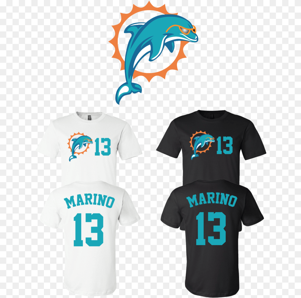 Miami Dolphins, Clothing, Shirt, T-shirt, Animal Png