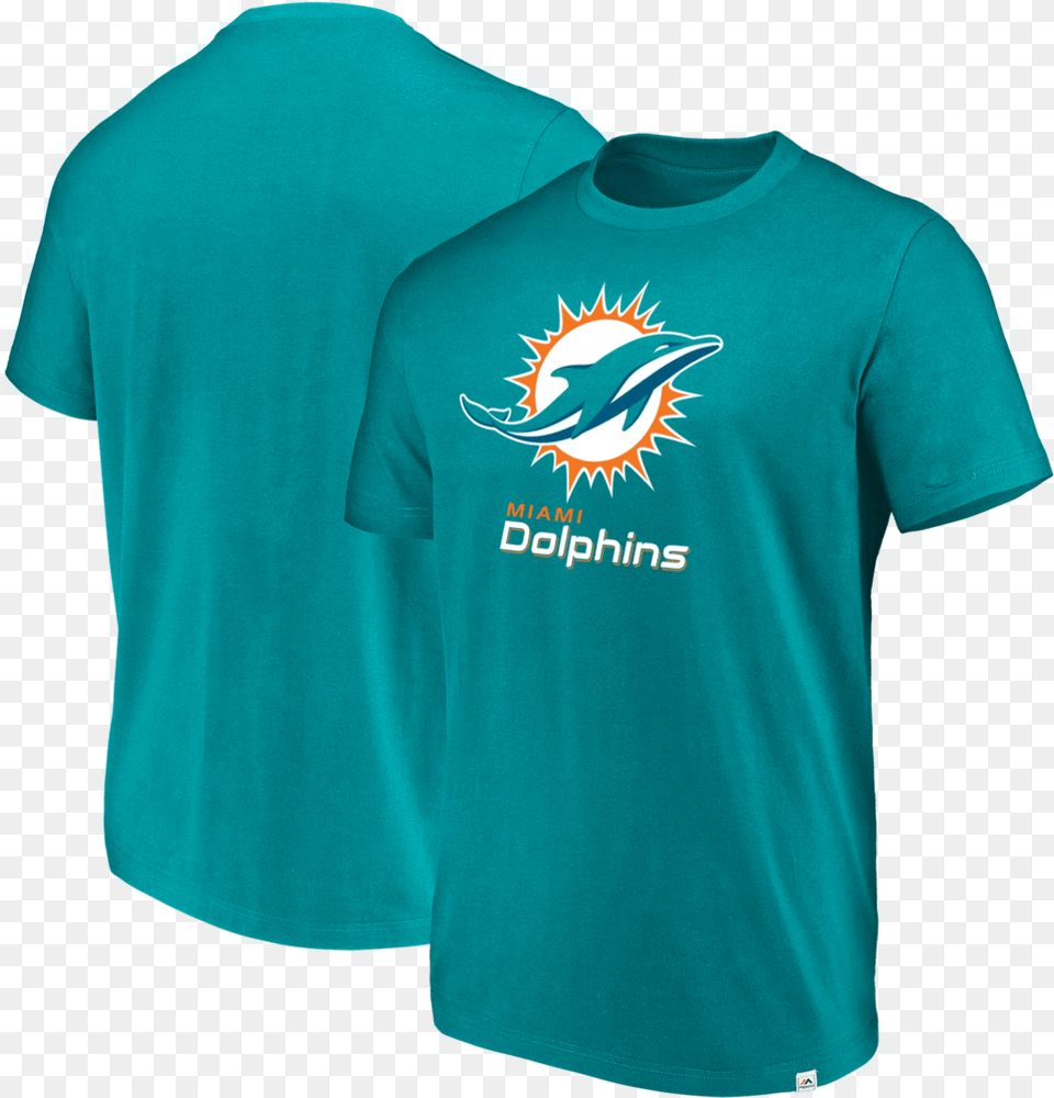 Miami Dolphins, Clothing, Shirt, T-shirt Png Image