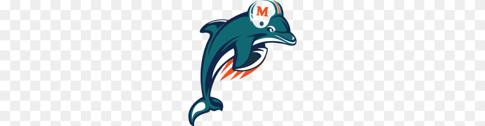 Miami Dolphins Alternate Logo Sports Logo History, Animal, Dolphin, Mammal, Sea Life Png Image