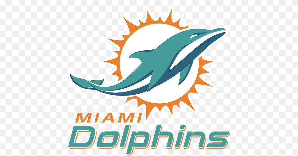 Miami Dolphins Logo 2019, Animal, Dolphin, Mammal, Sea Life Png Image