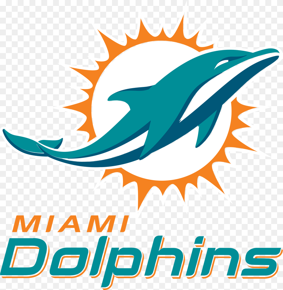 Miami Dolphins Logo, Animal, Dolphin, Mammal, Sea Life Free Transparent Png
