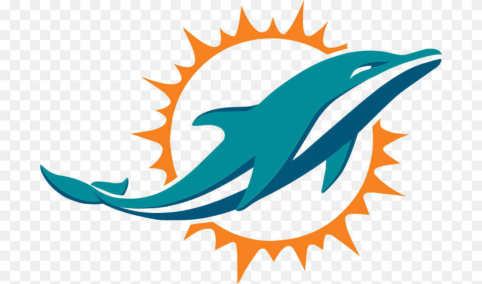 Miami Dolphins Logo New, Animal, Dolphin, Mammal, Sea Life Free Png Download