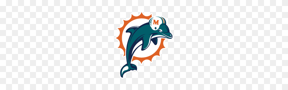 Miami Dolphins Logo Vector, Animal, Dolphin, Mammal, Sea Life Png Image