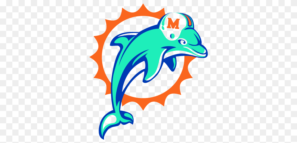 Miami Dolphins Logos Logo Gratis, Animal, Dolphin, Mammal, Sea Life Free Transparent Png