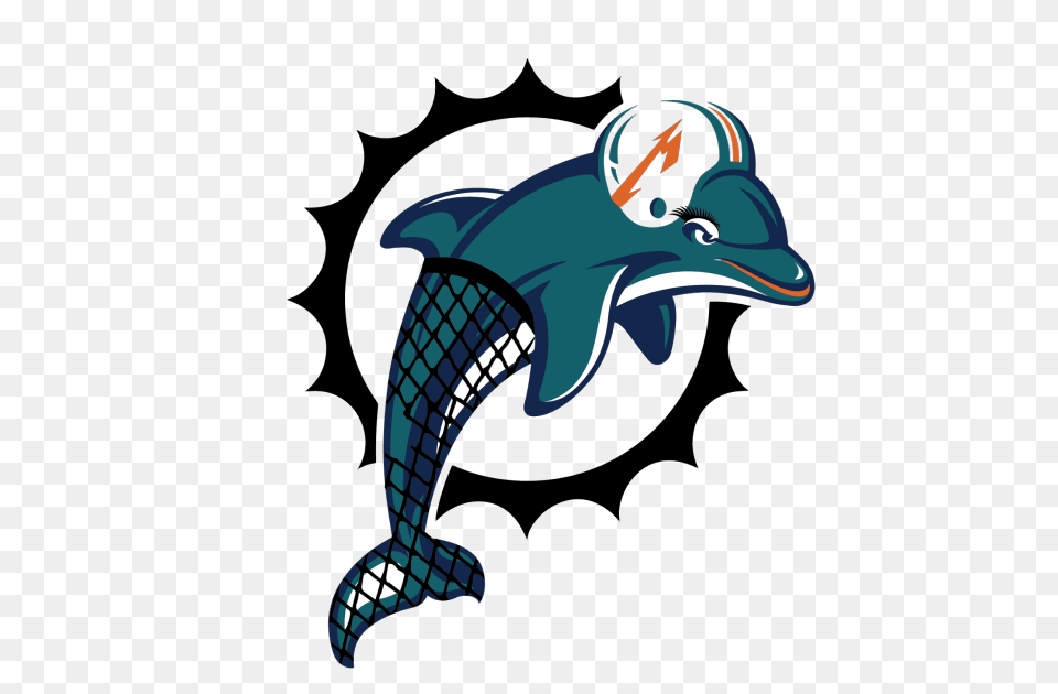 Miami Dolphins Nfl Logos Sports Logos, Animal, Dolphin, Mammal, Sea Life Png Image