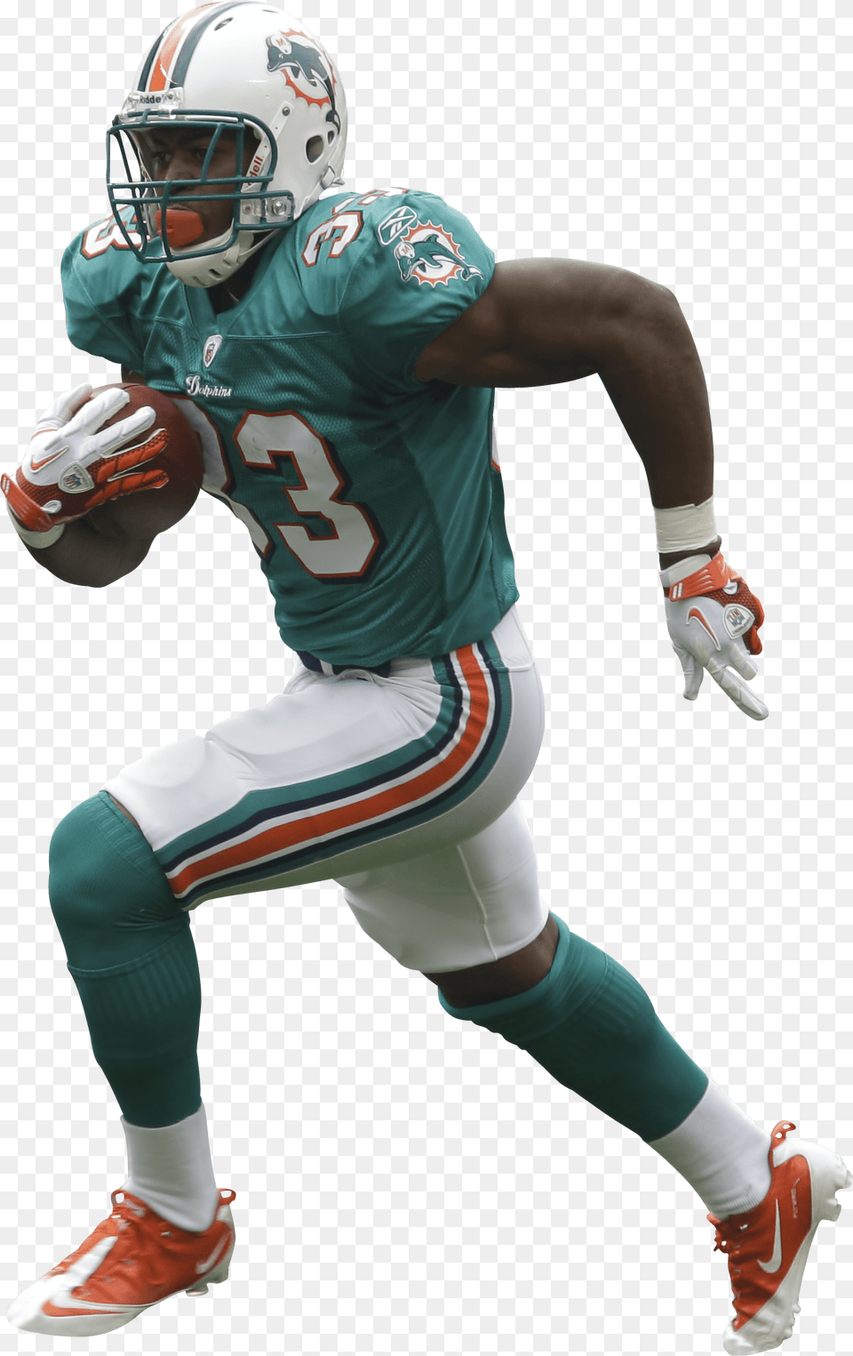 Miami Dolphins Player, American Football, Playing American Football, Person, Helmet Free Png Download