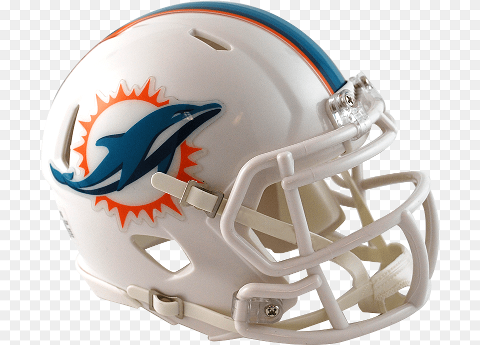 Miami Dolphins Speed Mini Helmet Nfl Mini Helmets Dolphins, American Football, Football, Football Helmet, Sport Free Png Download
