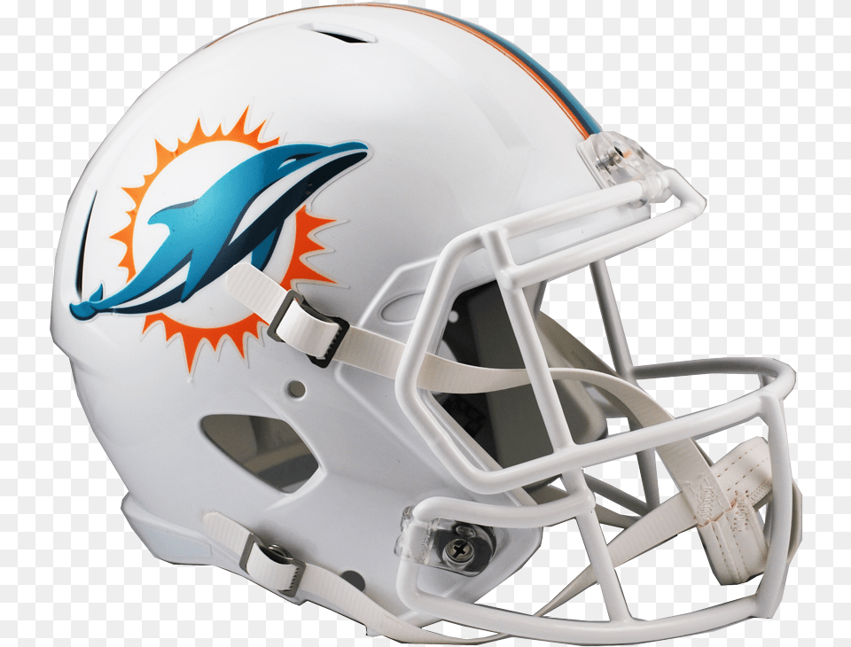 Miami Dolphins Speed Replica Football Helmet, American Football, Football Helmet, Sport, Person Free Png Download