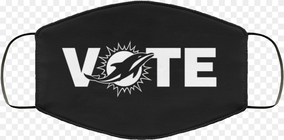 Miami Dolphins Vote Face Mask Miami Dolphins New, Accessories, Bag, Cap, Clothing Png Image