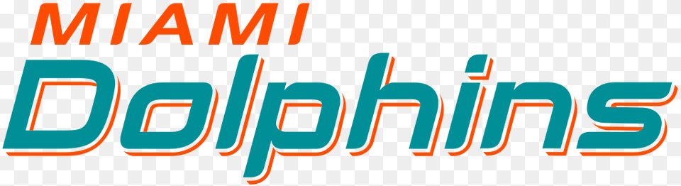 Miami Dolphins Wordmark, Logo, Text Png Image