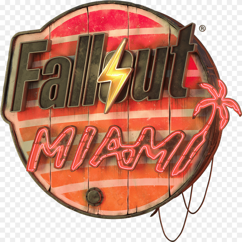Miami Fallout Logo, Light Free Transparent Png