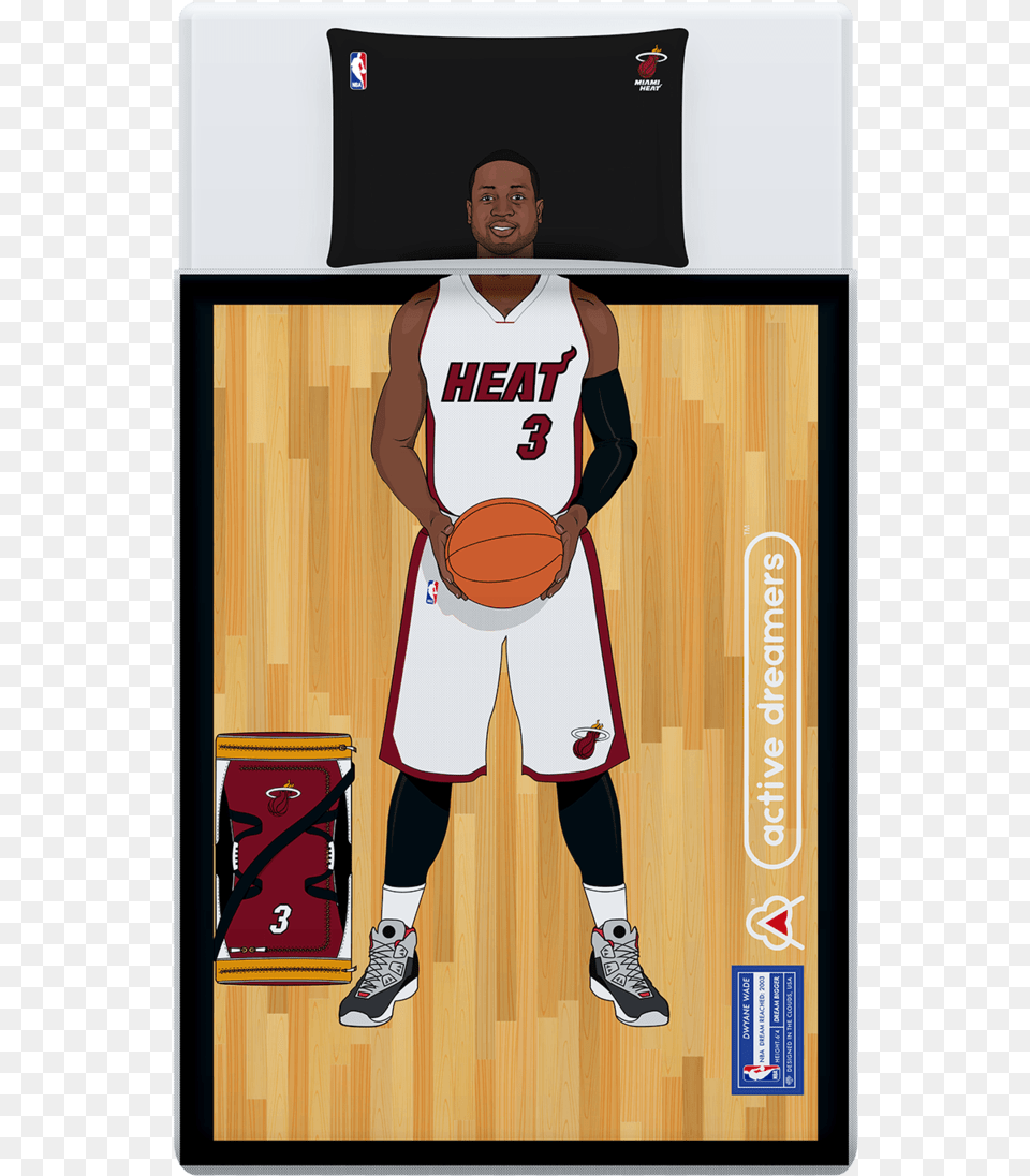 Miami Heat, Person, Ball, Sport, Basketball (ball) Free Png Download