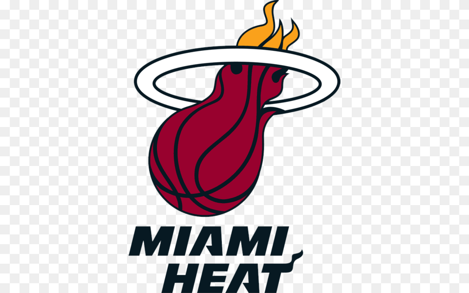 Miami Heat Nba Logo Miami Heat Logo, Light, Smoke Pipe, Torch Free Png Download