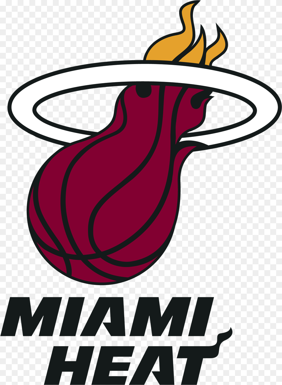 Miami Heat Team Logo, Light, Torch, Fire Free Transparent Png