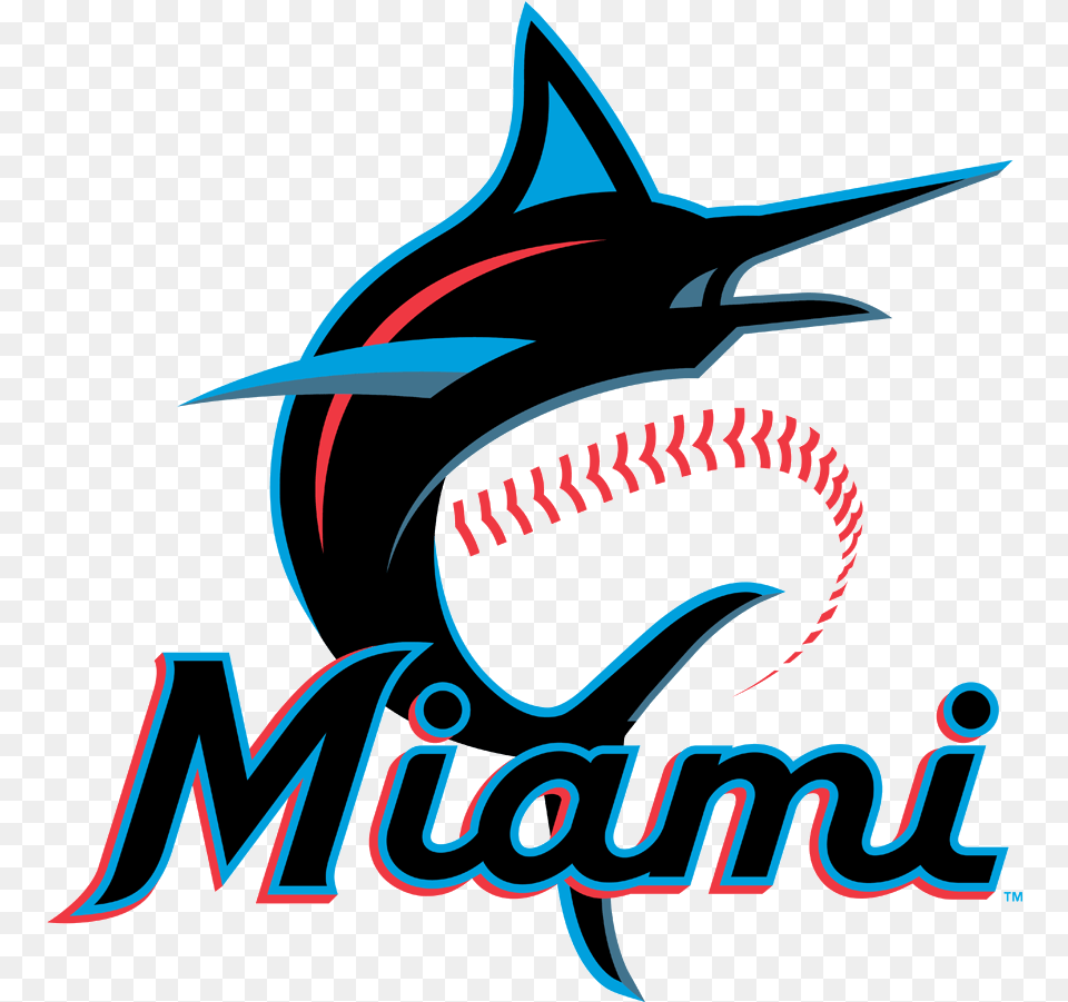 Miami Marlins Logo 2019 Graphic Design, Machine, People, Person, Wheel Free Png Download