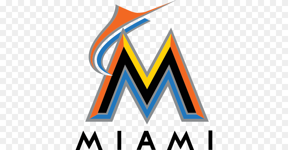Miami Marlins Logo, Art, Graphics Png Image