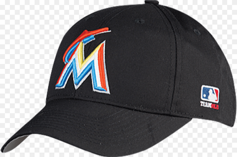 Miami Marlins Mlb Official Classic Youth Adjustable Baseball Cap, Baseball Cap, Clothing, Hat Free Transparent Png