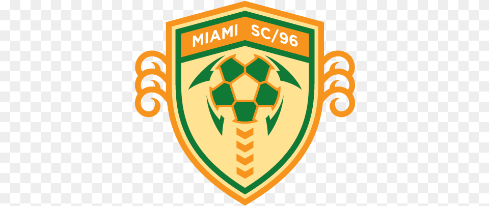 Miami Mls Logo South Florida Dade Logo Sports Florida Emblem, Armor, Symbol, Badge Png Image